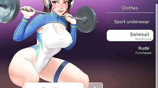 Overwatch Webcam - Part 3 - Diva Workout Time By HentaiSexScenes