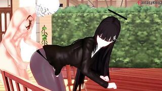 Sunako Nakahara Office girl nomikai blowjob | 2 | Full & POV on patreon: Fantasyking3