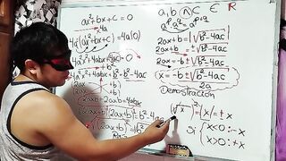 29 Algebra: Sexual Demonstration of the Equation of the Second Degree