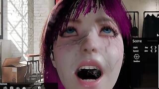 Theia Swallows The Huge Cum Load