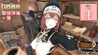 A room where you can't leave without having sex  elf adventurer ~part2~ Hapite