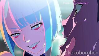 Lucy Giving a Blowjob