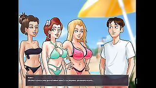 Summertime Saga ep 77 - I Picked Up the Hotties at School in Spin the Bottle