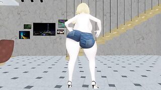 VR Bimbo Dances sexily for your Delight