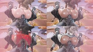 Wanda Moans Loud For Venom’s Deep ANAL Power - Marvel Rivals 3D Animation