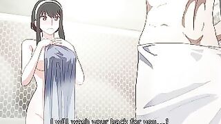 Spy x Family &num;2&colon; A Completely Normal Shower&hellip; Until Horny Yor Shows Up With Zero Warning &diamond; HENTAI Parody &lpar;Subtitled&rpar;