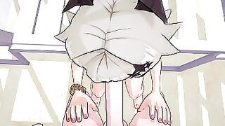 Ceaser has some wet sex on the beach - zenless zone zero hentai