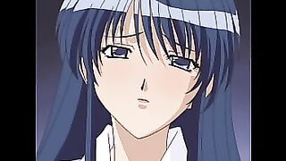 hentai teacher gets her tight holes fucked by men