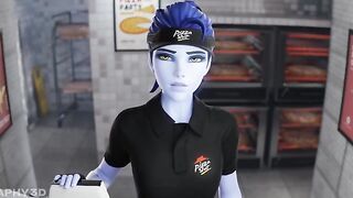 Widowmaker the Pizza Slut