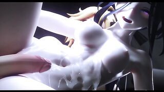 Genshin Clorinde gives traveller the ride of his life- 3 D Porn React By SluttyScarlett