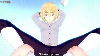 POV Hentai Footjob from Alex from Dragalia Lost