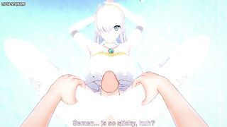 POV Hentai Footjob from Anastasia from Fate/Grand Order