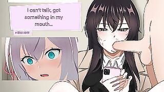 I Can't Talk I Got Something in My Mouth • Fucking My Girl In The Dressing Room • Cartoon Anime