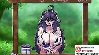 Cute Bbw Milk Seller Hot Fucking And Getting Creampie  Hot Cartoon Hentai 4k 60fps