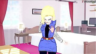 Master Roshi blowjob mail android 18 for money | Dragon Ball Zex 5 | Full 1hr movie on Sheer & PTRN: Fantasyking3