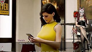 Ms Denvers - ep 55 &lpar;Gamer girl wears stockings and see through bra&rpar;