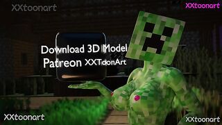 Minecraft movie hentai - Steve Fuck Green Bomb