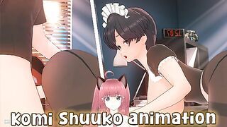 Komi Shuuko gives herself to her neighbor to get her pregnant (Giddora animation) - Jazziuu