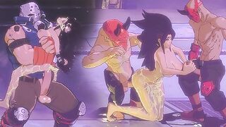 Hot Sexy Girl Fight in Public for Fun . Hentai Porn Game Play #2