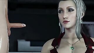 Scarlet Girl ( Final Fantasy ) Suck Little Cock // UNCENSORED Animation