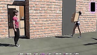 College Kings 2 #15 - Ape Route - Helping The Cute College Girl At Her Work