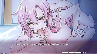 Unexpected blowjob from Poochi Q - Kaiju Princess 2