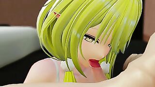 Yukihana Lamy Hentai Blowjob Creampie Vtuber Hololive MMD 3D Blonde Hair (CLIP)