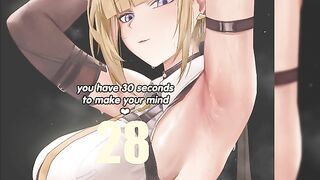 Try not to cum for Evelyn's smooth armpits (femdom, small dick humiliation, armpit fetish)