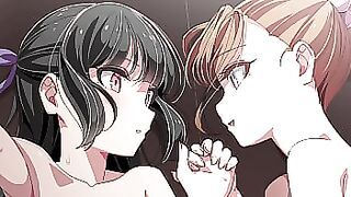 Squirting Masturbation with my Perv Gf in the Dressing Room - Hentai Exclusive