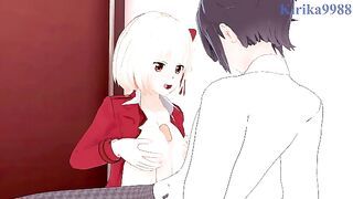 Chisato Nishikigi and I have intense sex in the restroom. - Lycoris Recoil Hentai