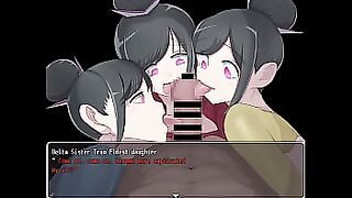 Herói tem seu pau lambido por 3 garotas ao mesmo tempo - Villainess Quest 2 - Parte 8