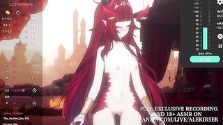 Horny Anime Girl Has A Loud, MINDBREAKING Orgasm On Her Livestream! | ASMR Audio Roleplay