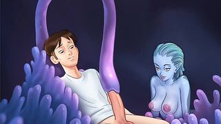 Summertime Saga - Part 8 - Aqua Sea Sex Blow By LoveSkySanX