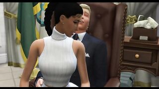 Kim K Presidential bangin with Donald