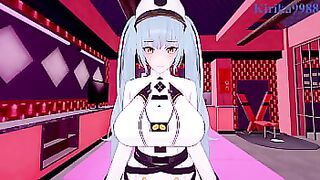 Noise and Privaty intense sex. - Goddess of Victory: Nikke POV Hentai
