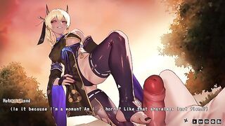 Pinned Down, Teased & Pleasured by a Demon’s Foot (Ep 10) - Half-Demon Shinobi NSFW