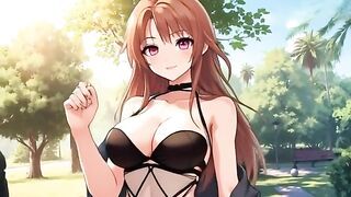 Cute sexy girl seduces me with sensual movements before anal sex (Over 18) (Hentai)