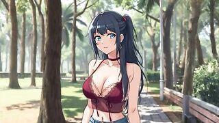 Cute provocative girl seduces me with movements (Over 18) (Hentai)
