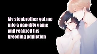 Perverted games with my stepsister ended putting dick into her pussy [Creampie] [Moans]