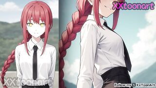Chainsaw Man 2D Hentai - Makima Like Big Dick