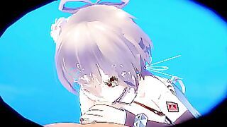 Luo Tianyi Sex Vocaloid Hentai MMD 3D Red Eyes &lpar;CLIP&rpar;
