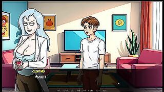 Portal Porn Demoniums [ PARODY HENTAI GAME ] Ep.4 RICK and MORTY orgy house !