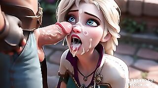 Frozen Disney Elsa Porn Hentai R34 collection nsfw nude cartoon porn pictures watch now Ai Generated