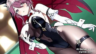Rosaria Genshin Impact Porn and Hentai Ai compilation sexy and naked
