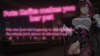 [Preview] Futa Kafka makes you her pet | Ass-play, Oral, petplay and more | NovaJoi