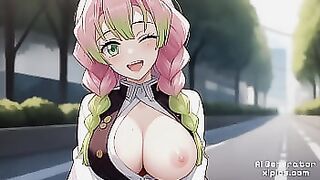 Mitsuri Demon Slayer Porn Hentai R34 collection nsfw nude cartoon porn pictures watch now Ai Generated