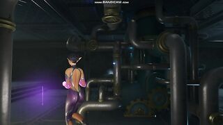 cute elf with juicy ass tries to get out of the labyrinth