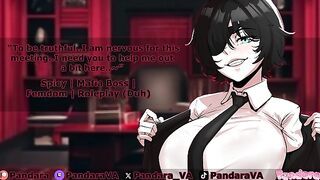 [F4A] Your Mafia Boss Needs You To Service Her Before A Meeting~ | Lewd Audio