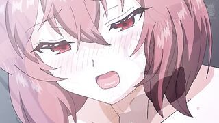 Girl rides her boyfriend secretly at home Hentai
