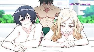 Beachside Fuck – Adam Pounds Lilith into the Wet Sand as Waves Crash Over Them ∽ HENTAI UNCENSORED